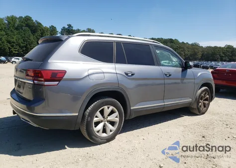 2018 Volkswagen Atlas Sel from USA, damaged, VIN 1V2MR2CAXJC593923